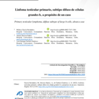 01- Linfoma Testicular Primario, subtipo difuso de células grandes B, a propósito de un caso.pdf